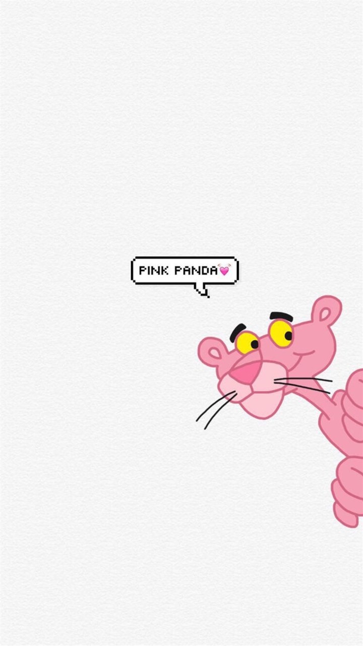 粉红豹顽皮可爱手机壁纸_图片素材