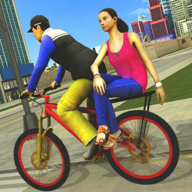 自行车乘客模拟器(BMX Bicycle Taxi Driving City Passenger Simulator)